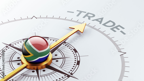 South Africa Trade Concept
