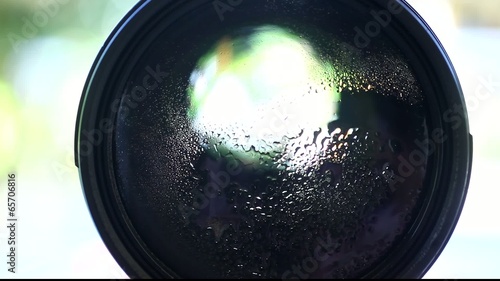 macro lens cleaning cloth and spray photo