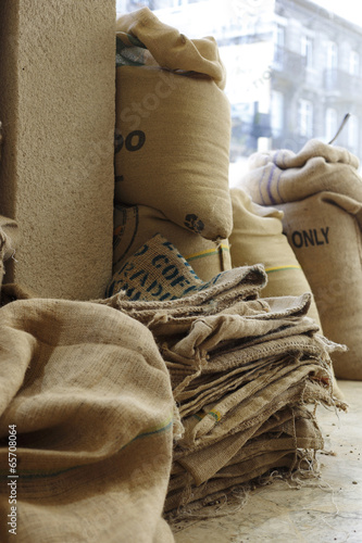 coffee sacks