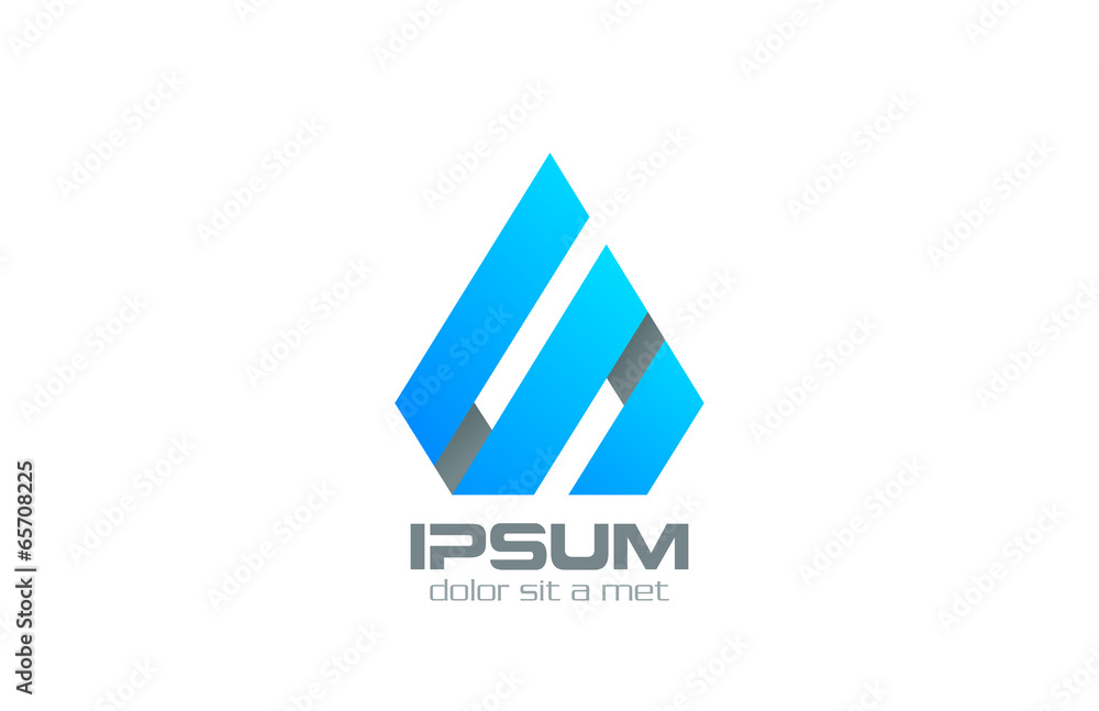Corporate abstract vector logo design. Business emblem Corporate abstract vector logo design. Business emblem