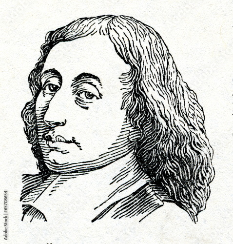 Blaise Pascal, French mathematician, physicist, inventor photo
