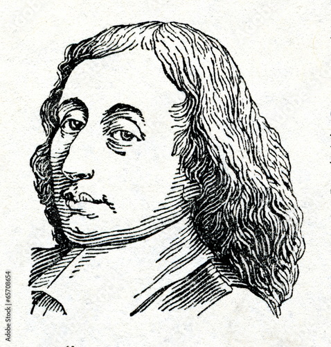 Foto Blaise Pascal, French mathematician, physicist, inventor
