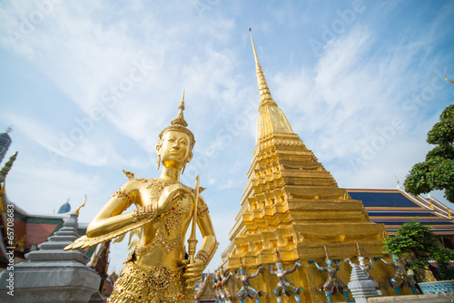 Golden Angle at Wat Phra Kaeo