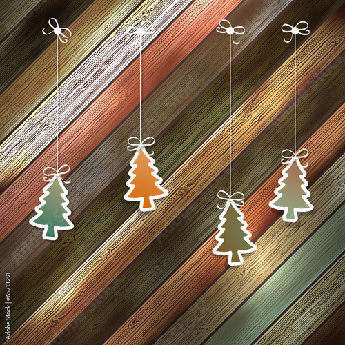 New year card for holiday design template. EPS 10