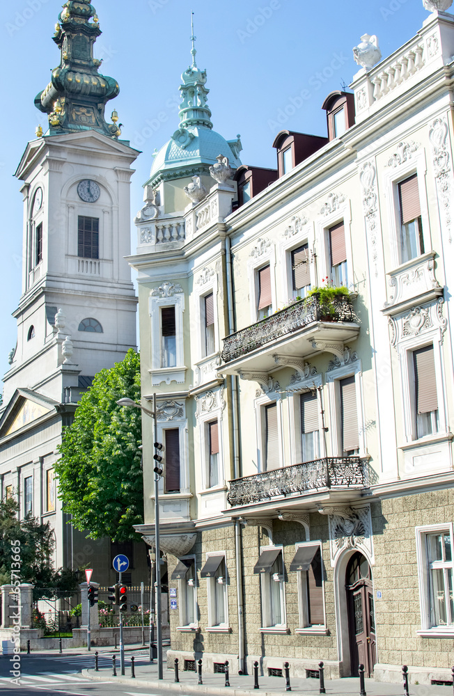 Obraz premium saborna crkva orthodox church belgrade serbia