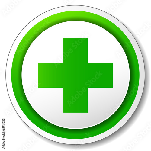 Vector pharmacy cross icon
