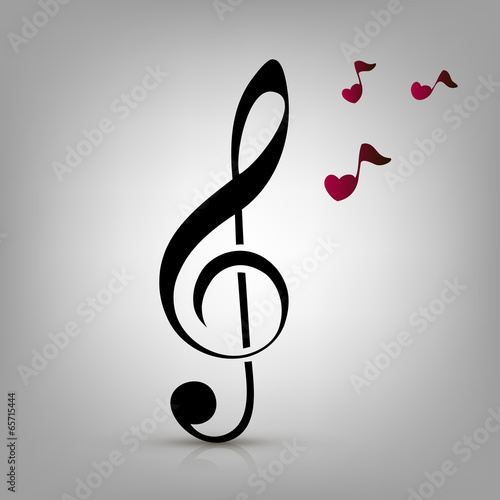 i love music concept