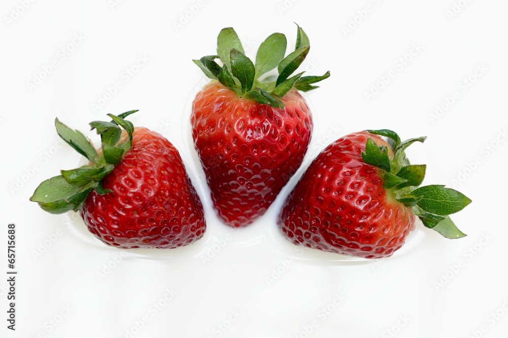 strawberries isolated strawberries isolated