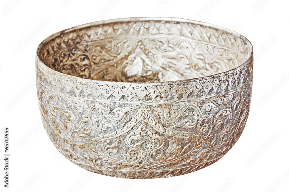 Fototapeta premium Old bowl in Thailand Asia