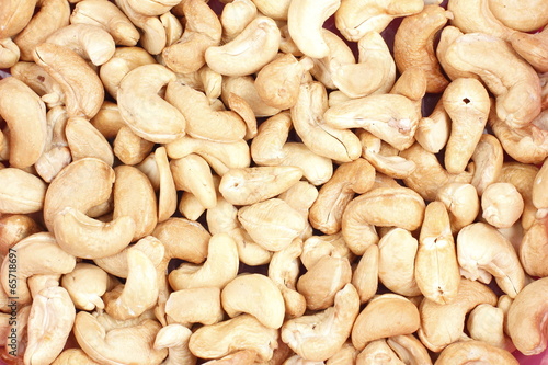 Cashew Nut Texture Background