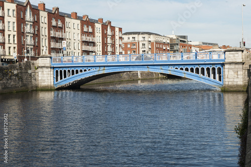 Rory O'More-Brücke über den Fluss Liffley, Dublin, Irland