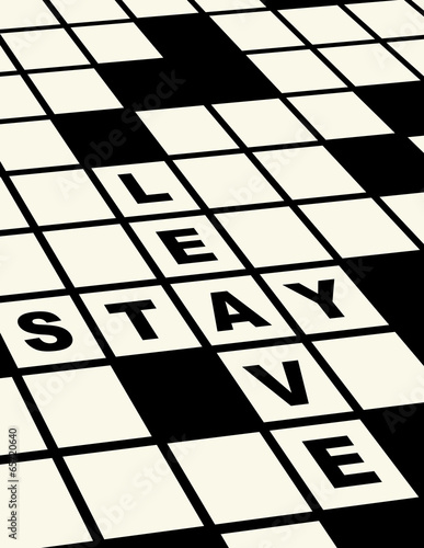 Leave or Stay Vertical Tinted