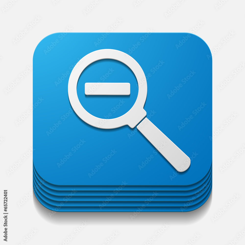 square button: magnifier square button: magnifier