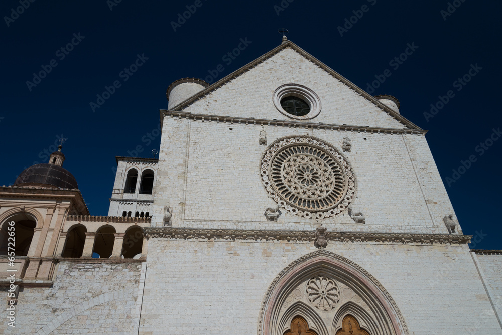 Detail of the Basilica of St. Francis of Assisi