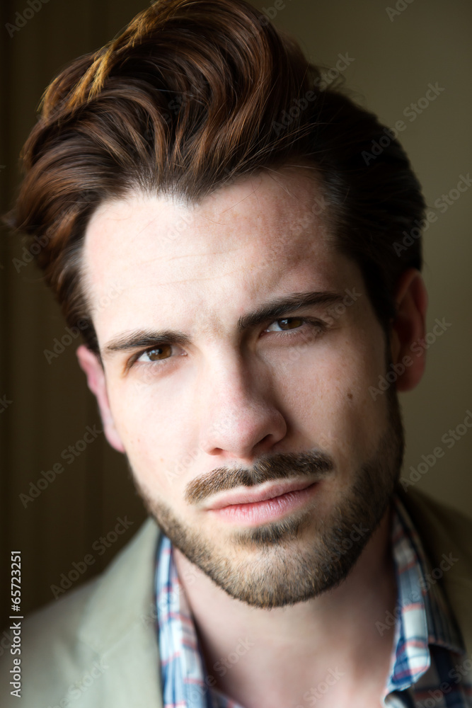 Fototapeta premium Elegant young handsome man.