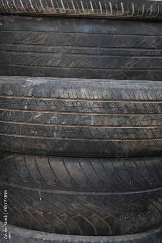 used grunge car tires' texture