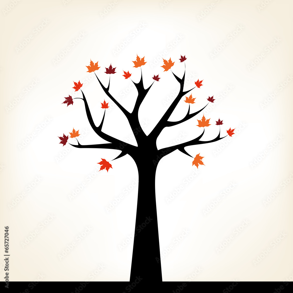Fototapeta premium Autumn Tree