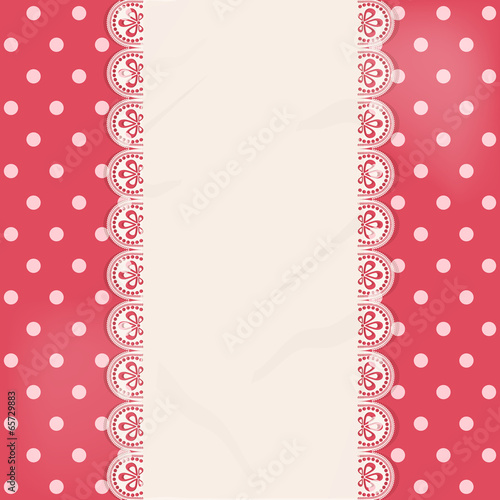lace centre panel border background