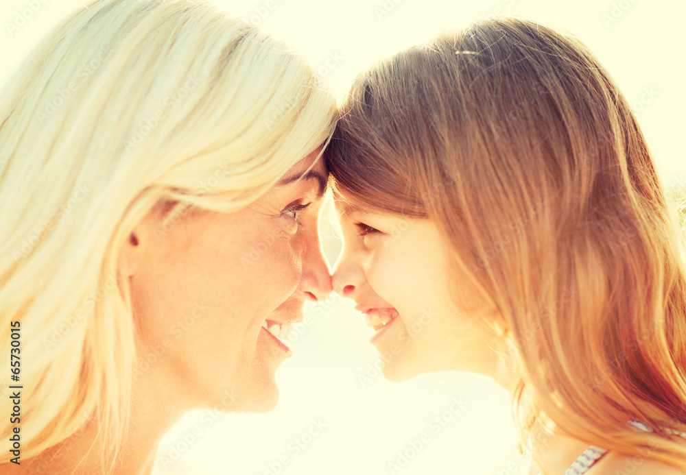 happy mother and child girl happy mother and child girl
