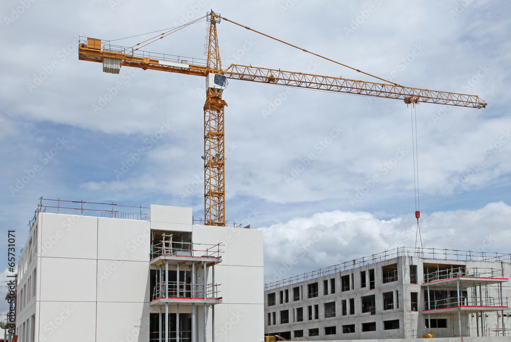Fototapeta premium immeubles en construction