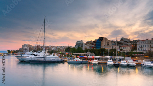 Boats in Zea marina, Piraeus, Athens. © milangonda