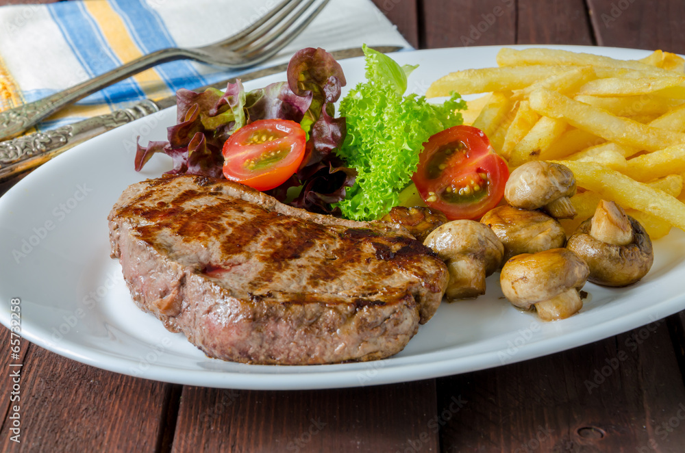 Steak and Chips Steak and Chips