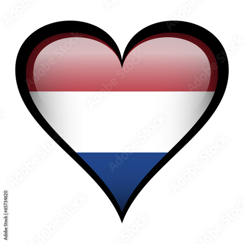 Netherlands flag in heart Free Download Netherlands flag in heart - GFXLoad