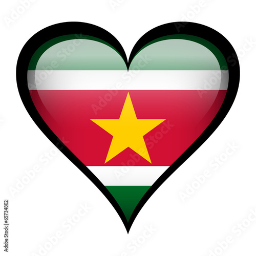 Free Download Suriname flag in heart - GFXLoad