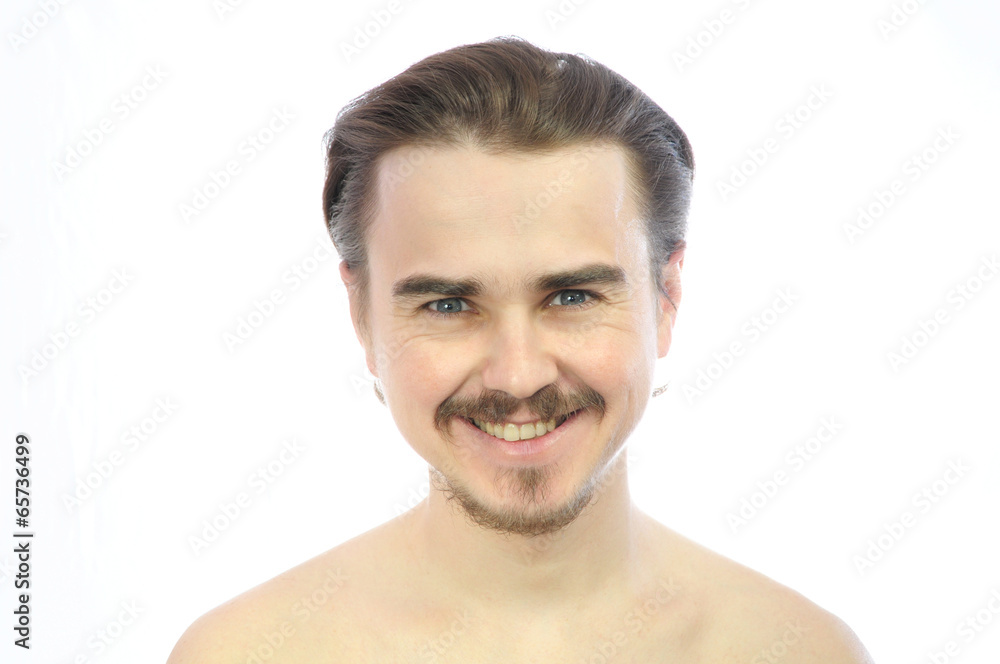 Predatory man looking Predatory man looking
