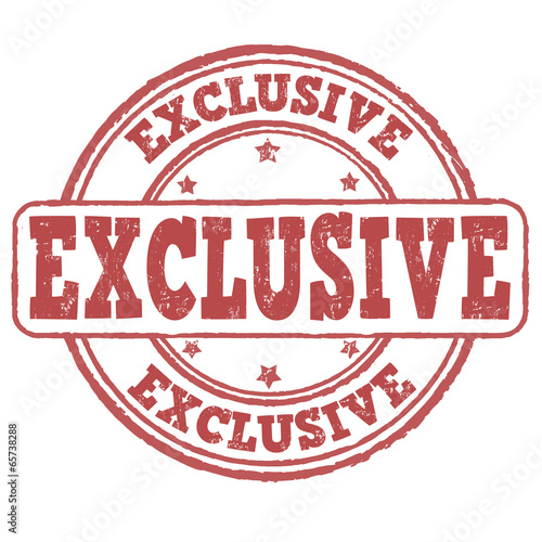 Exclusive stamp