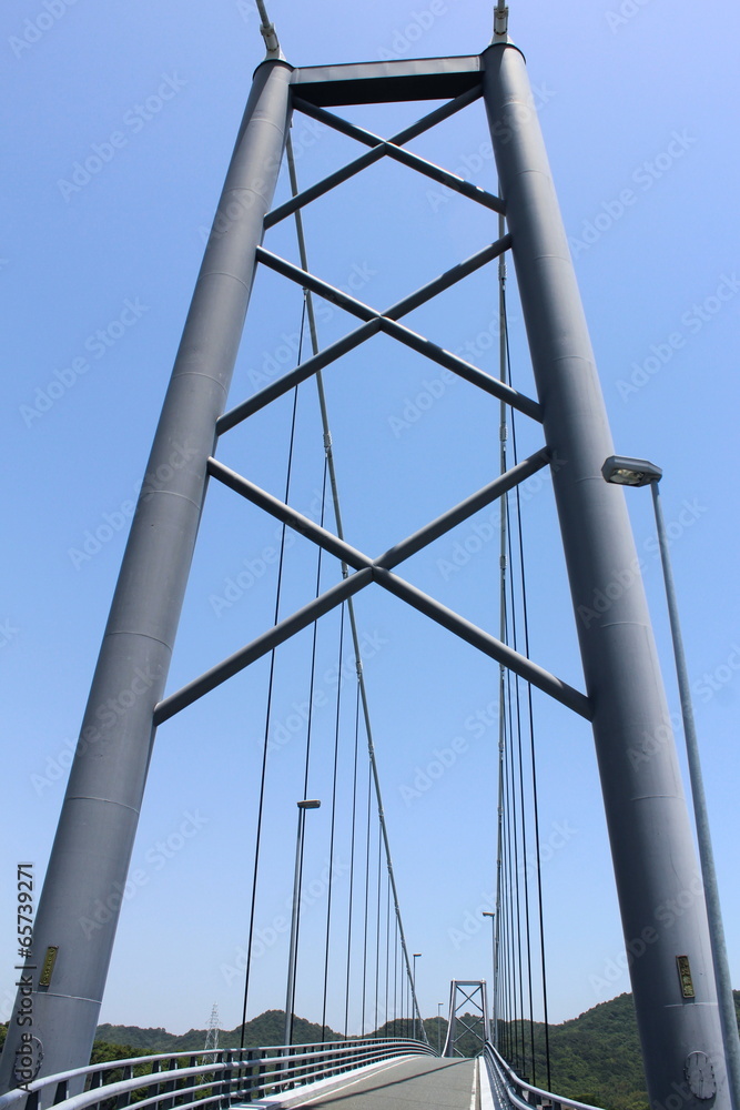 Fototapeta premium 上天草市 東大維橋の橋脚