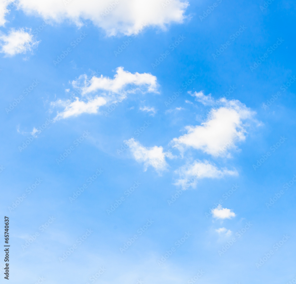 Cloud on blue sky Cloud on blue sky