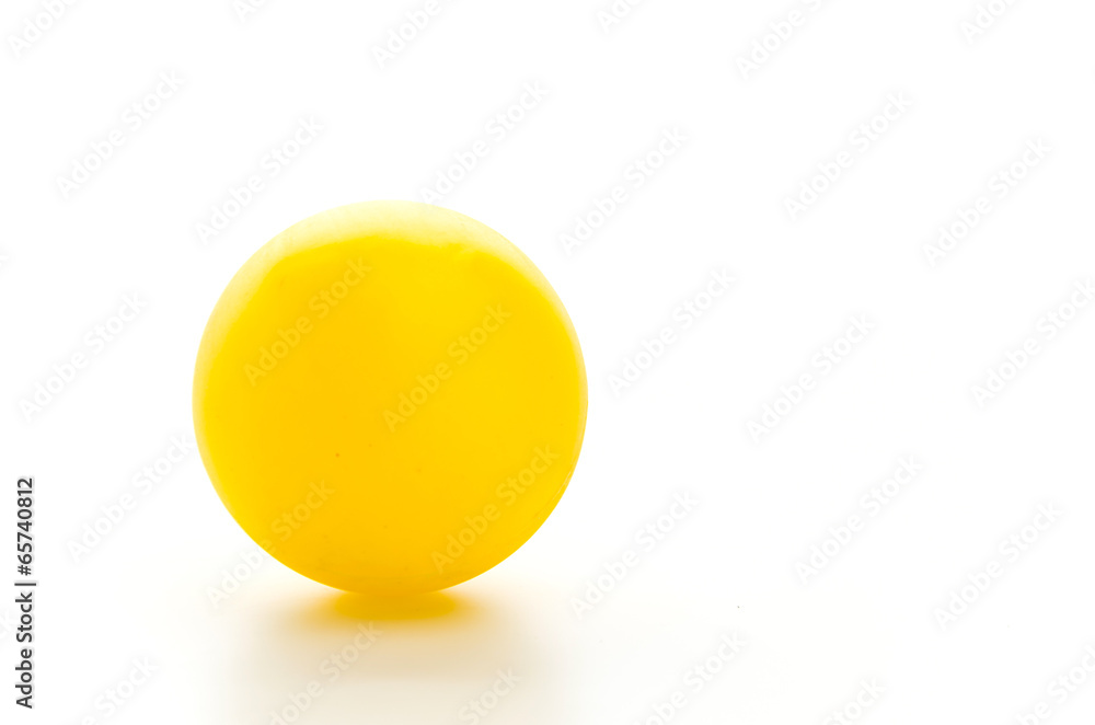Color ball isolated white background Color ball isolated white background
