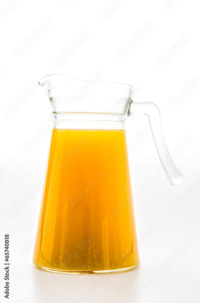 Orange juice glass Orange juice glass