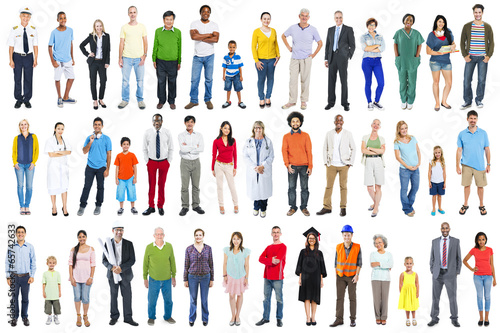 Group of Multiethnic Diverse People