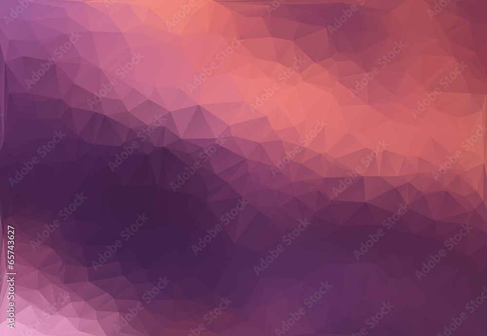 Pink and purple abstract polygon triangle background Pink and purple abstract polygon triangle background