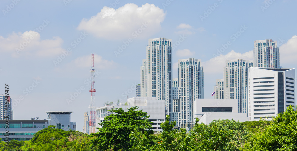 Obraz premium Condominium buildings