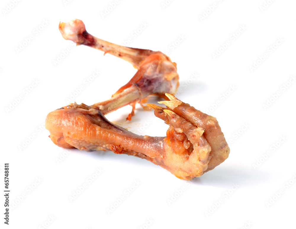 Chicken bones Chicken bones