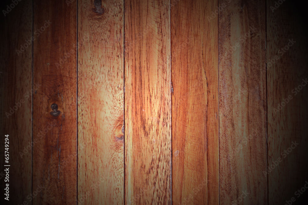 Obraz premium Brown wooden wall.