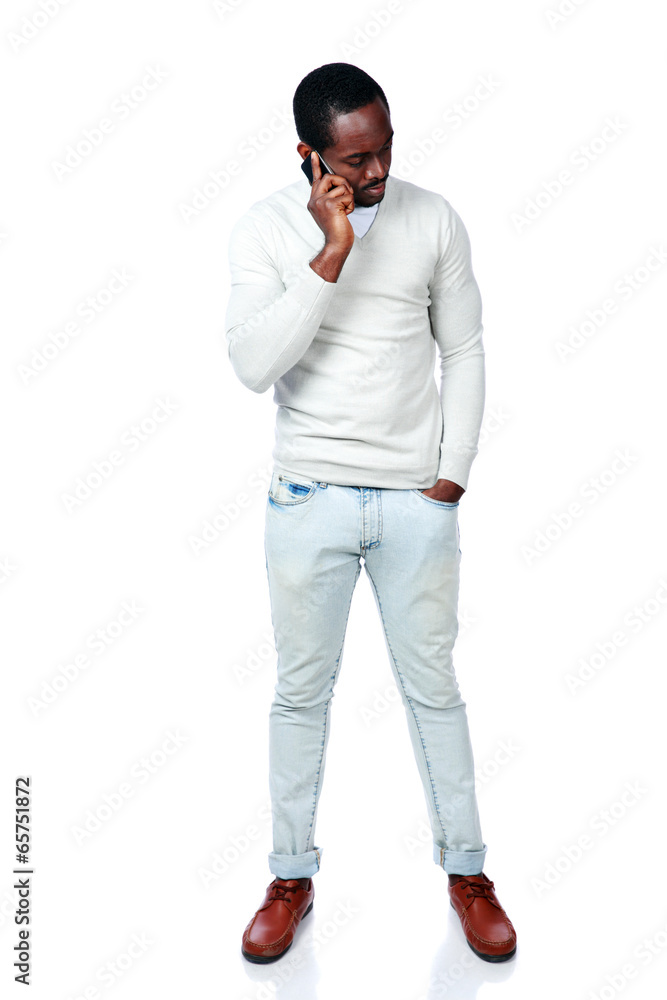 Portrait of a handsome african man Portrait of a handsome african man