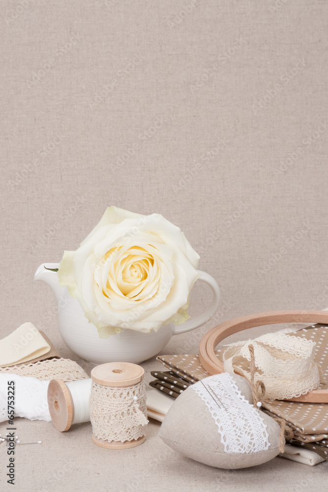 Sewing And Embroidery Craft Kit. Tailoring Accessories Sewing And Embroidery Craft Kit. Tailoring Accessories