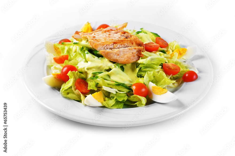 salad with lettuce salad with lettuce