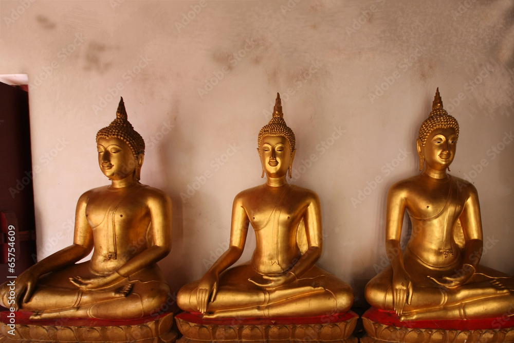 three Buddha three Buddha