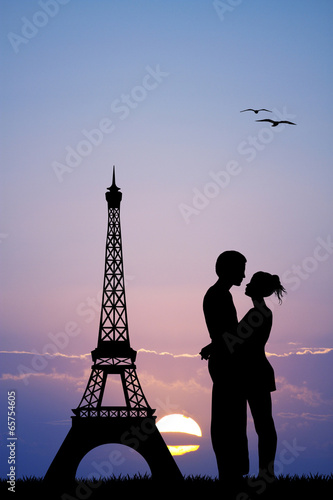 kissing in Paris © adrenalinapura