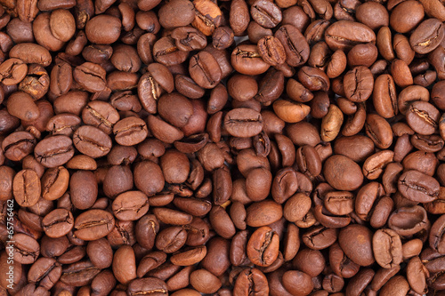 roasted coffee beans, background