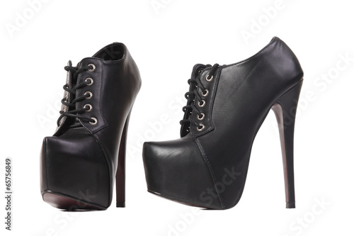 brutal, women's fashion black shoes
