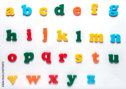 English toy alphabet