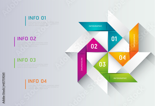 Abstract illustration Infographic  Vector illustration