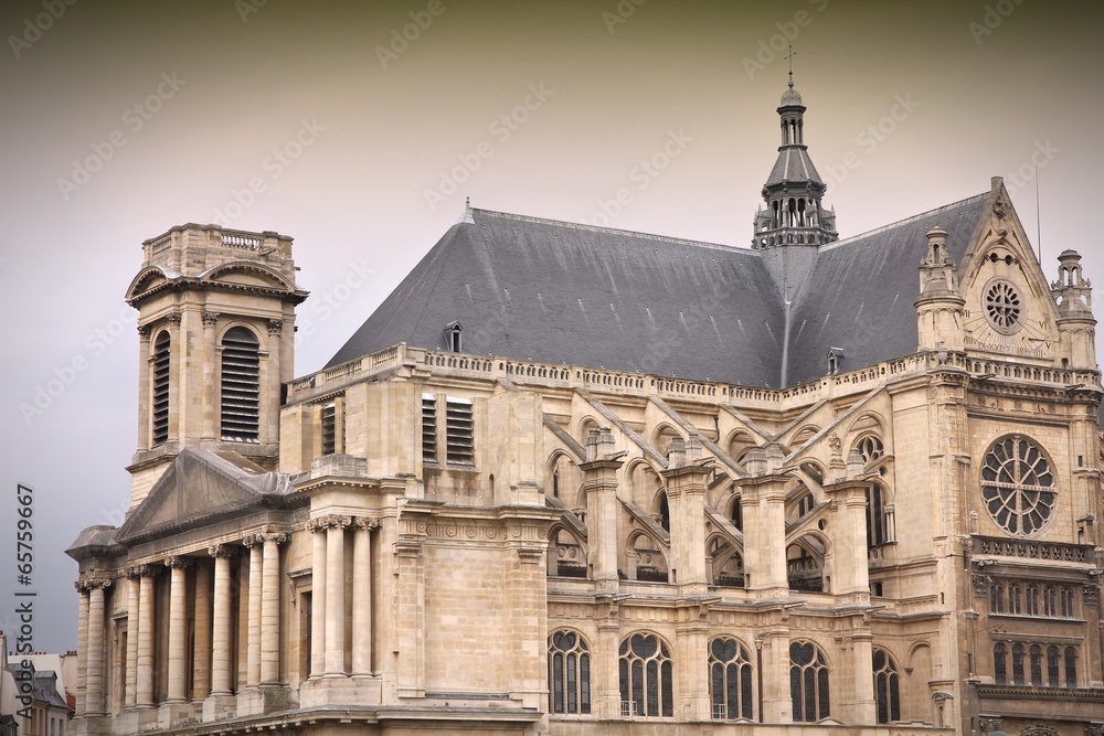 Paris church - St Eustace Paris church - St Eustace