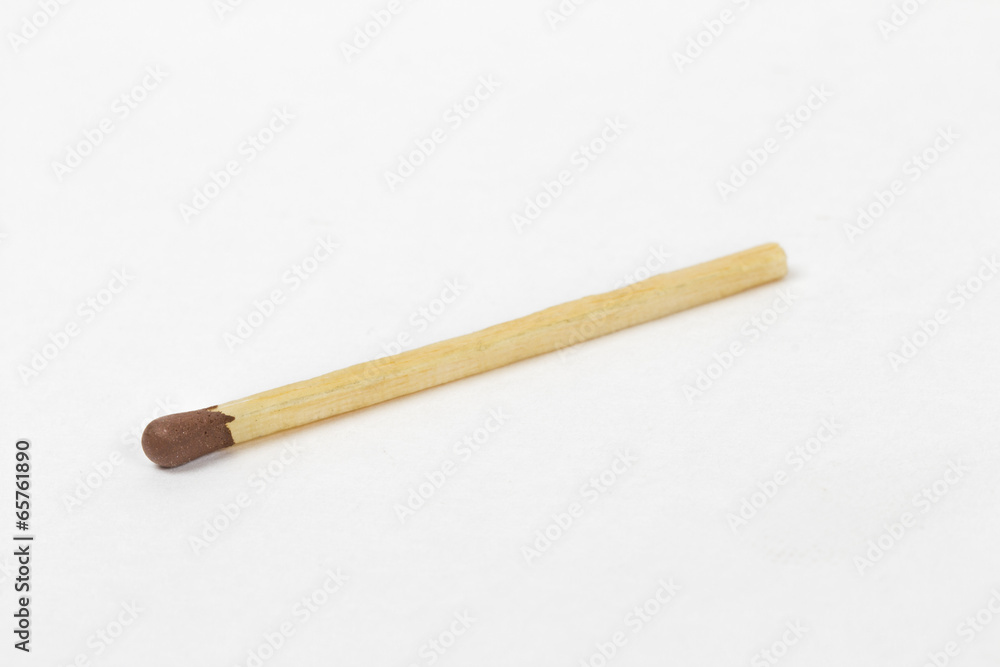 match on the white background match on the white background